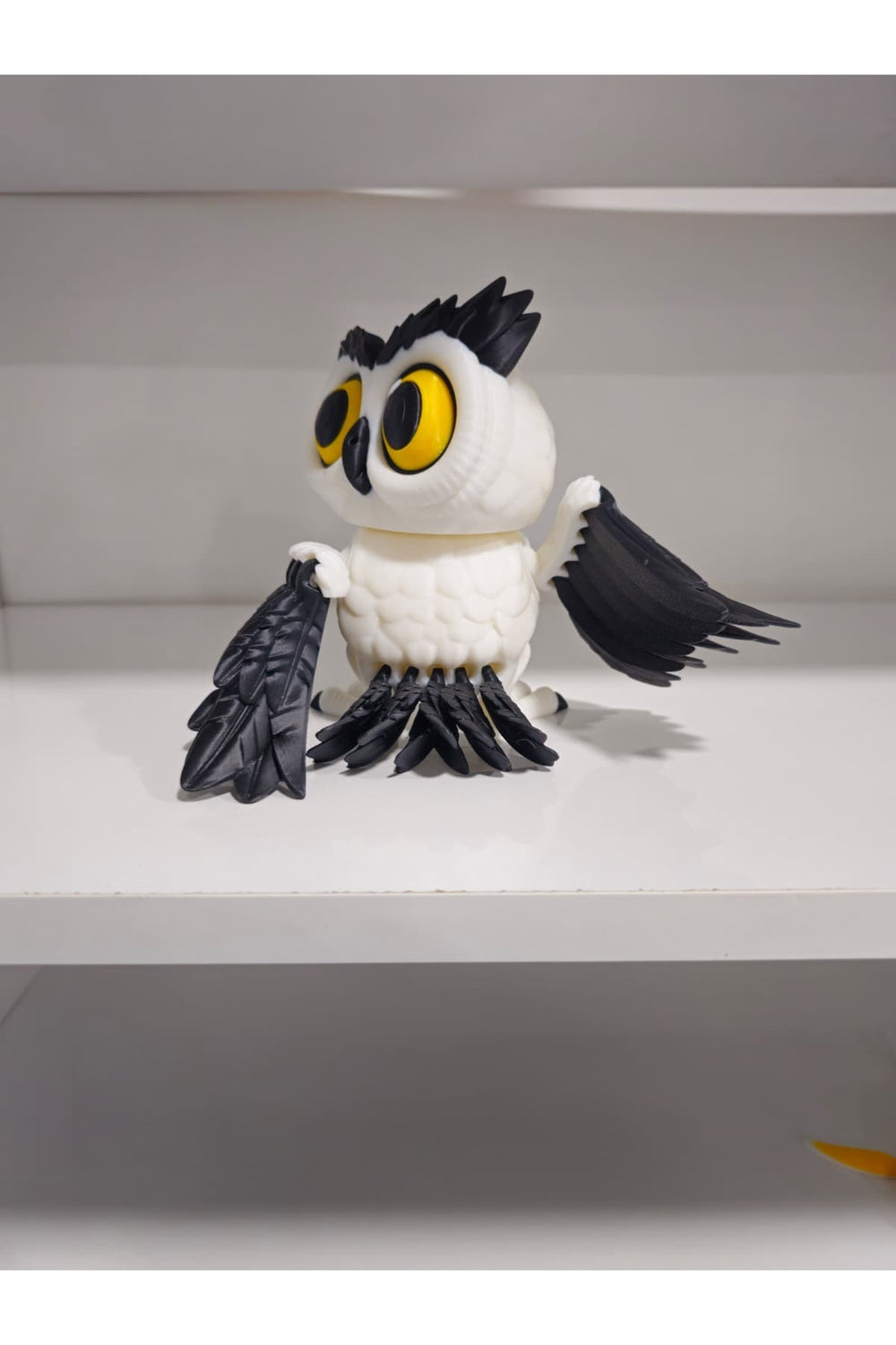 3d Baskı hareketli Baykuş Figür Oyuncak