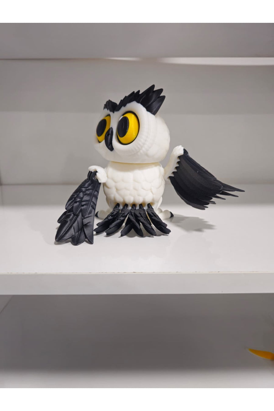 3d Baskı hareketli Baykuş Figür Oyuncak