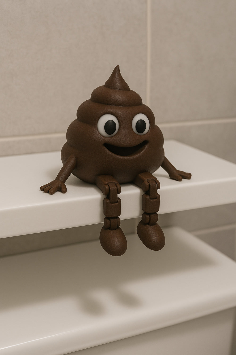 Banyo Dekoratif Kaka Figürü