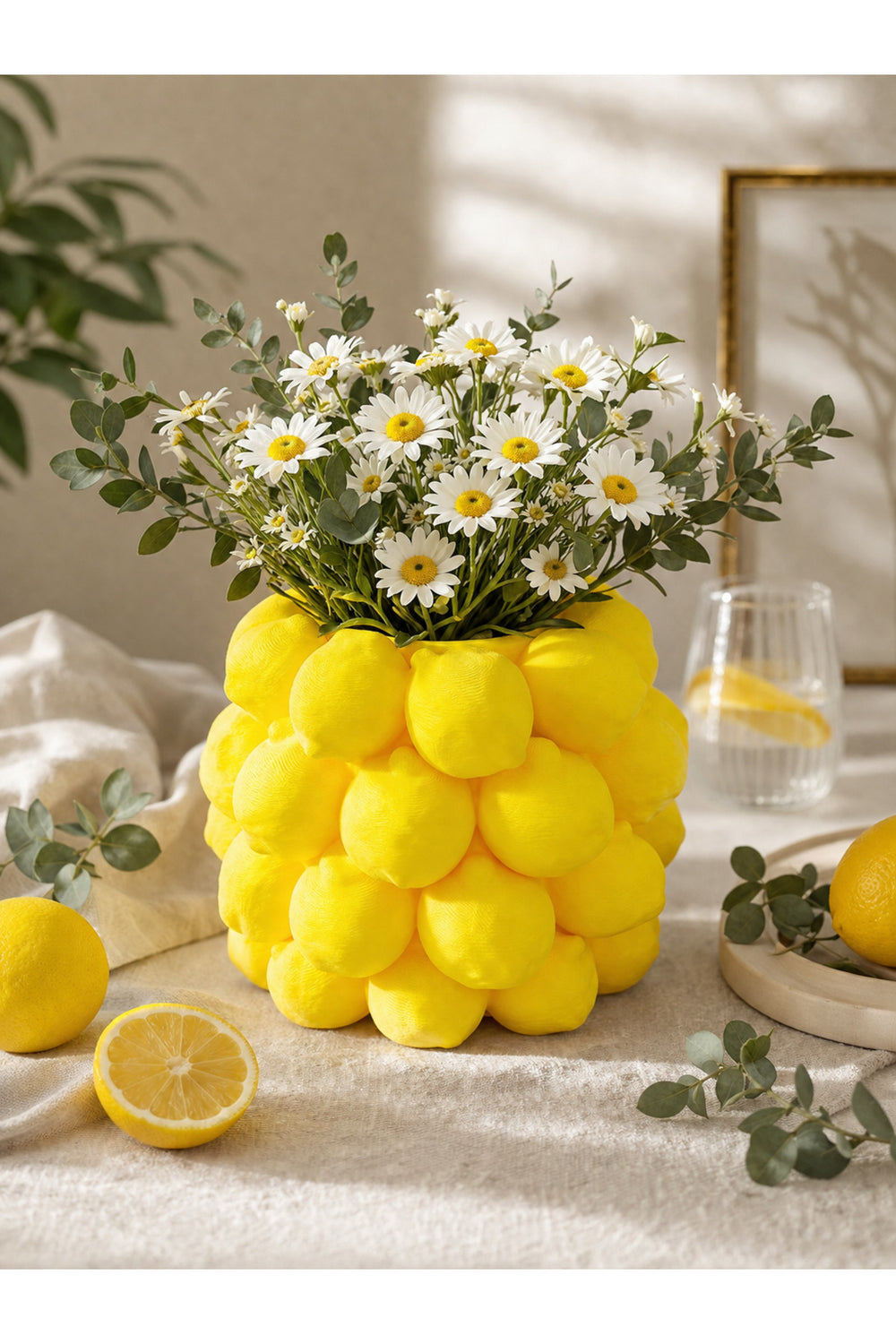 Limon Formlu Dekoratif Vazo 15cm