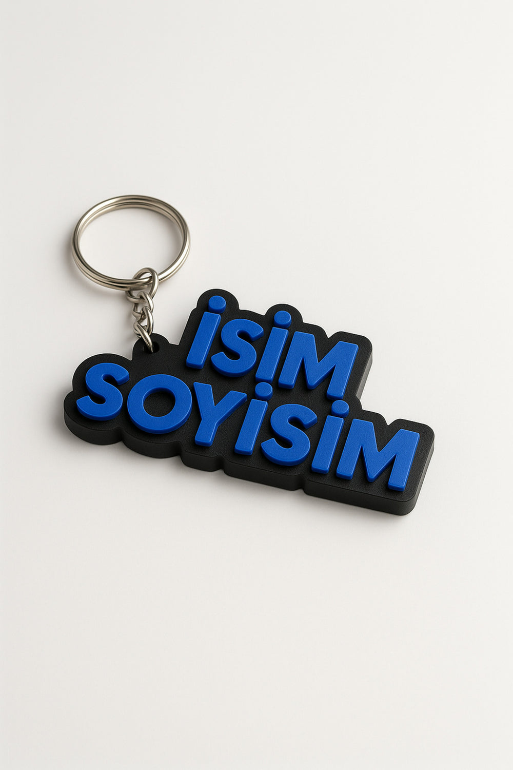 İsim Soyisim Yazılı Kişiye Özel Anahtarlık – Premium Hediyelik Tasarım