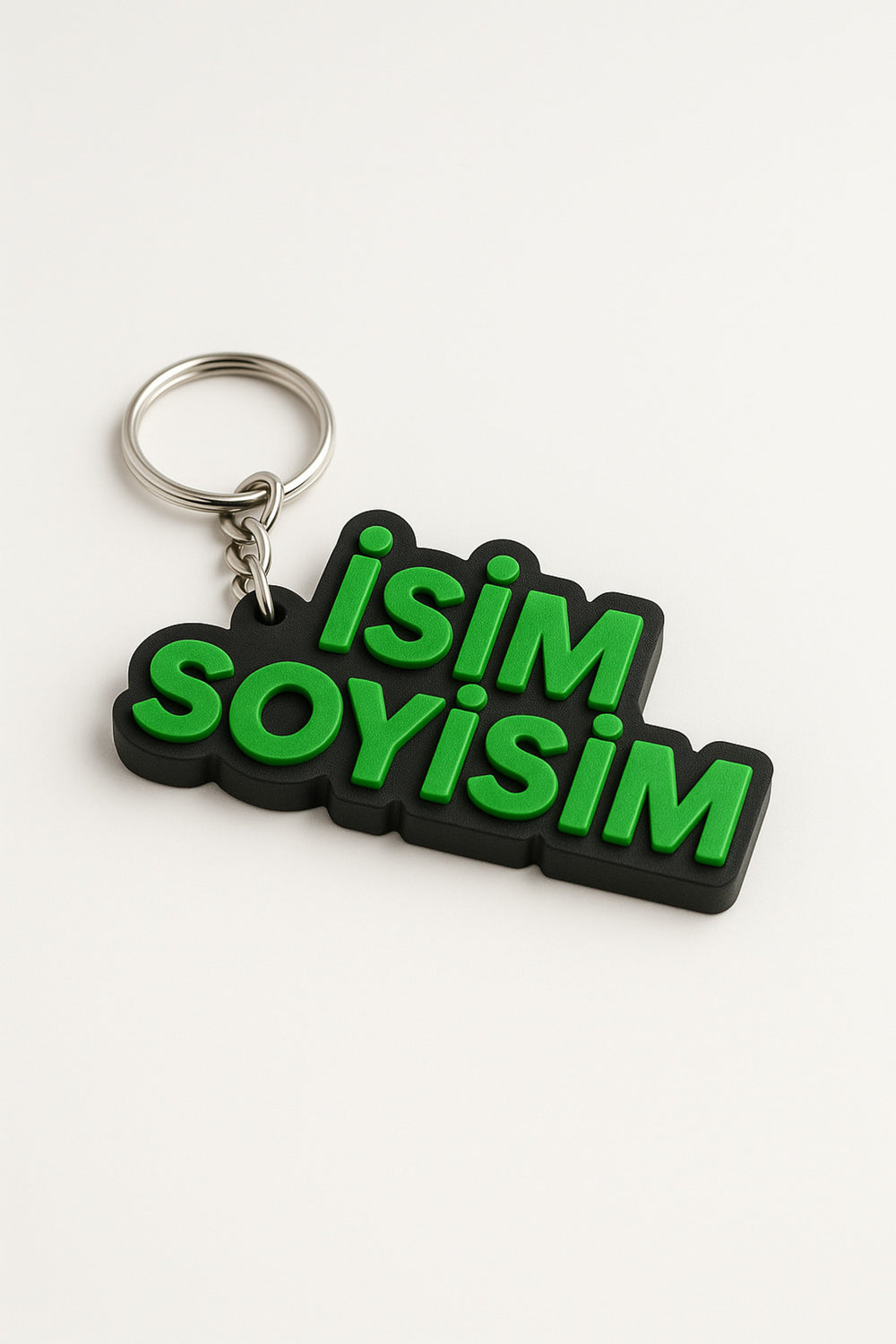 İsim Soyisim Yazılı Kişiye Özel Anahtarlık – Premium Hediyelik Tasarım