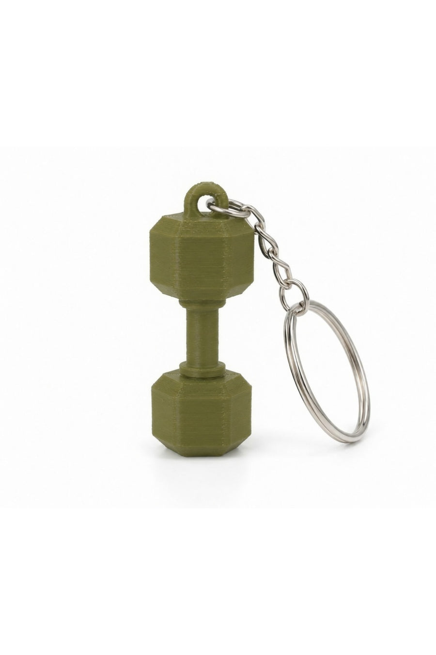 3D Baskı Dumbbell Anahtarlık - Fitness Sporcu Hediyelik Anahtarlık