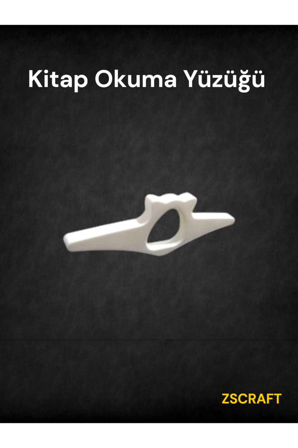 Kedi Kitap Okuma Yüzüğü