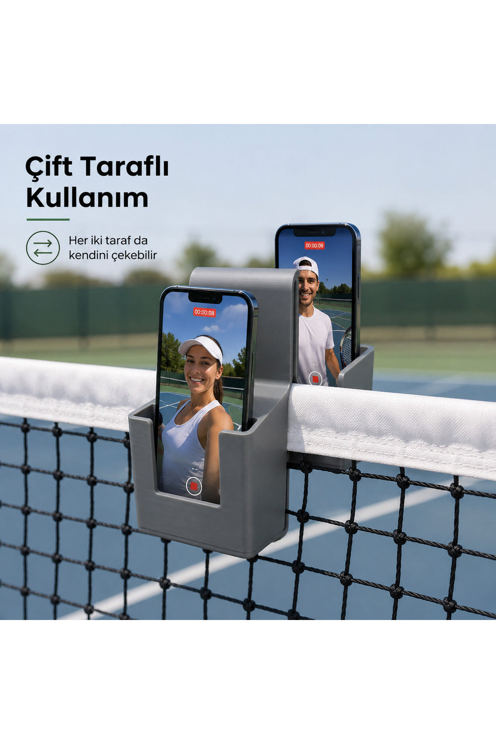 Tenis Filesi Telefon Tutucu