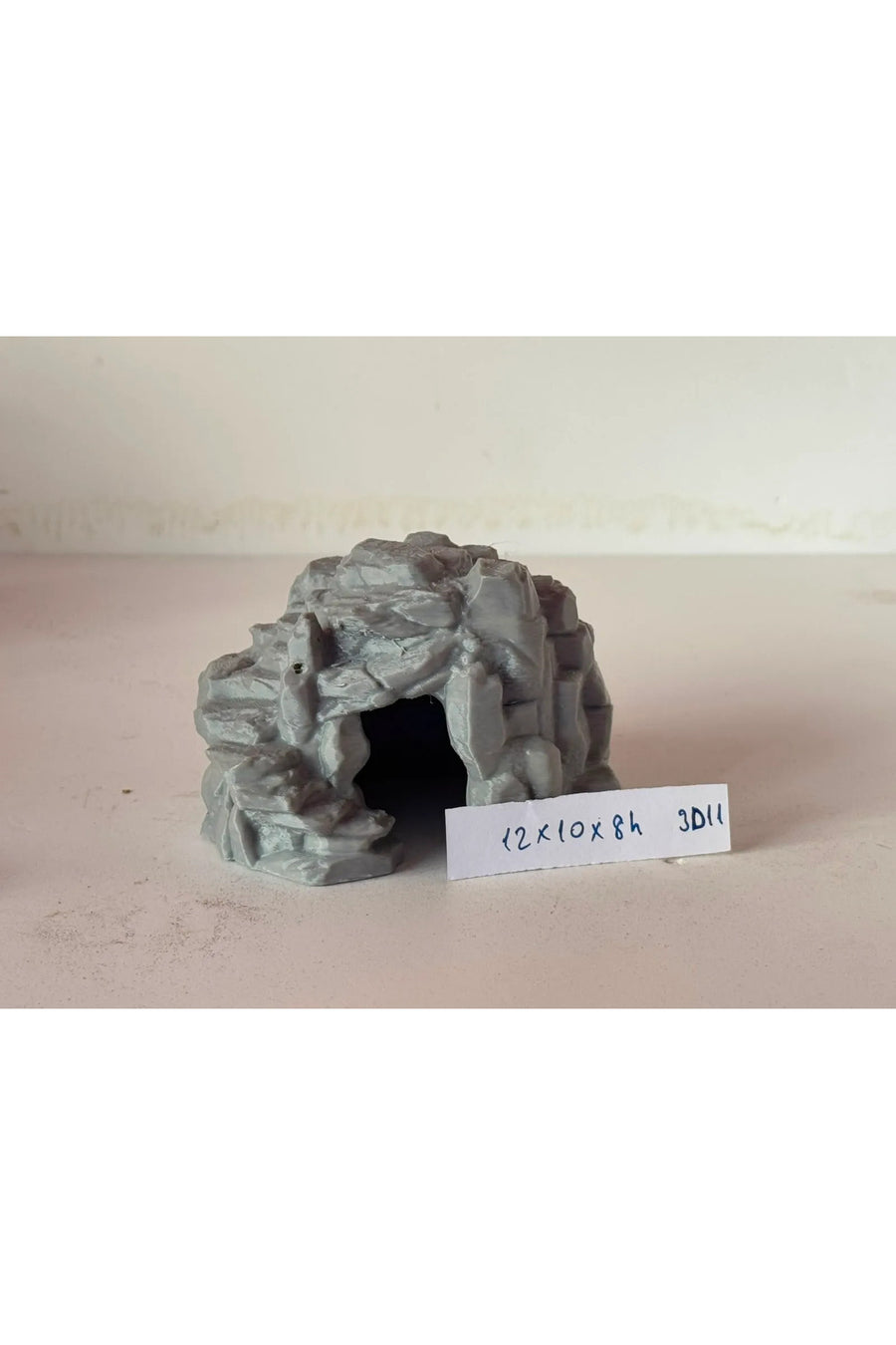 3D Akvaryum Dekoru (Kayalık Mağra) 12x10x8h No:3D11