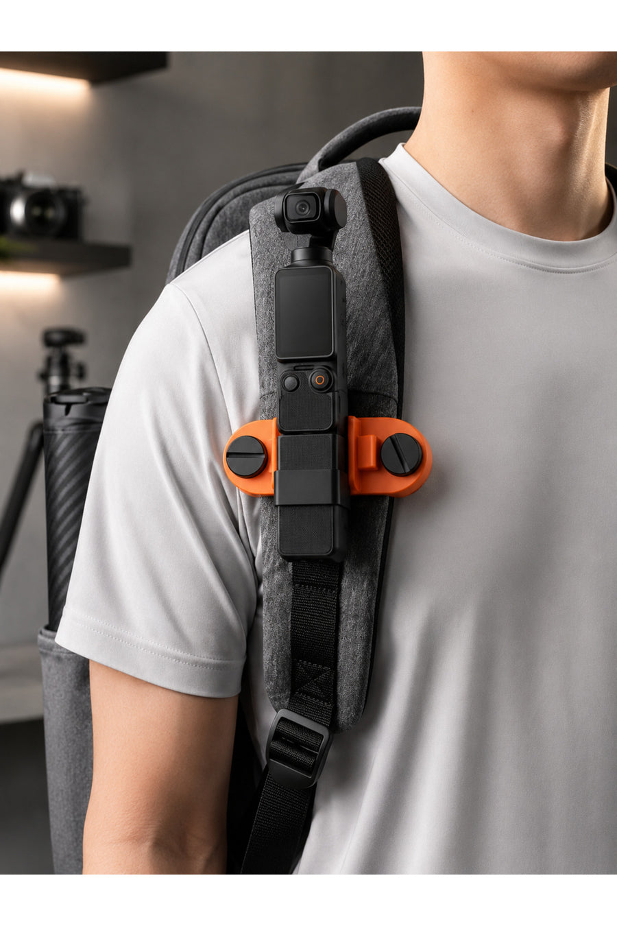 Osmo 3 ve DJI Osmo 4 Uyumlu Çanta Askısı Klipsi