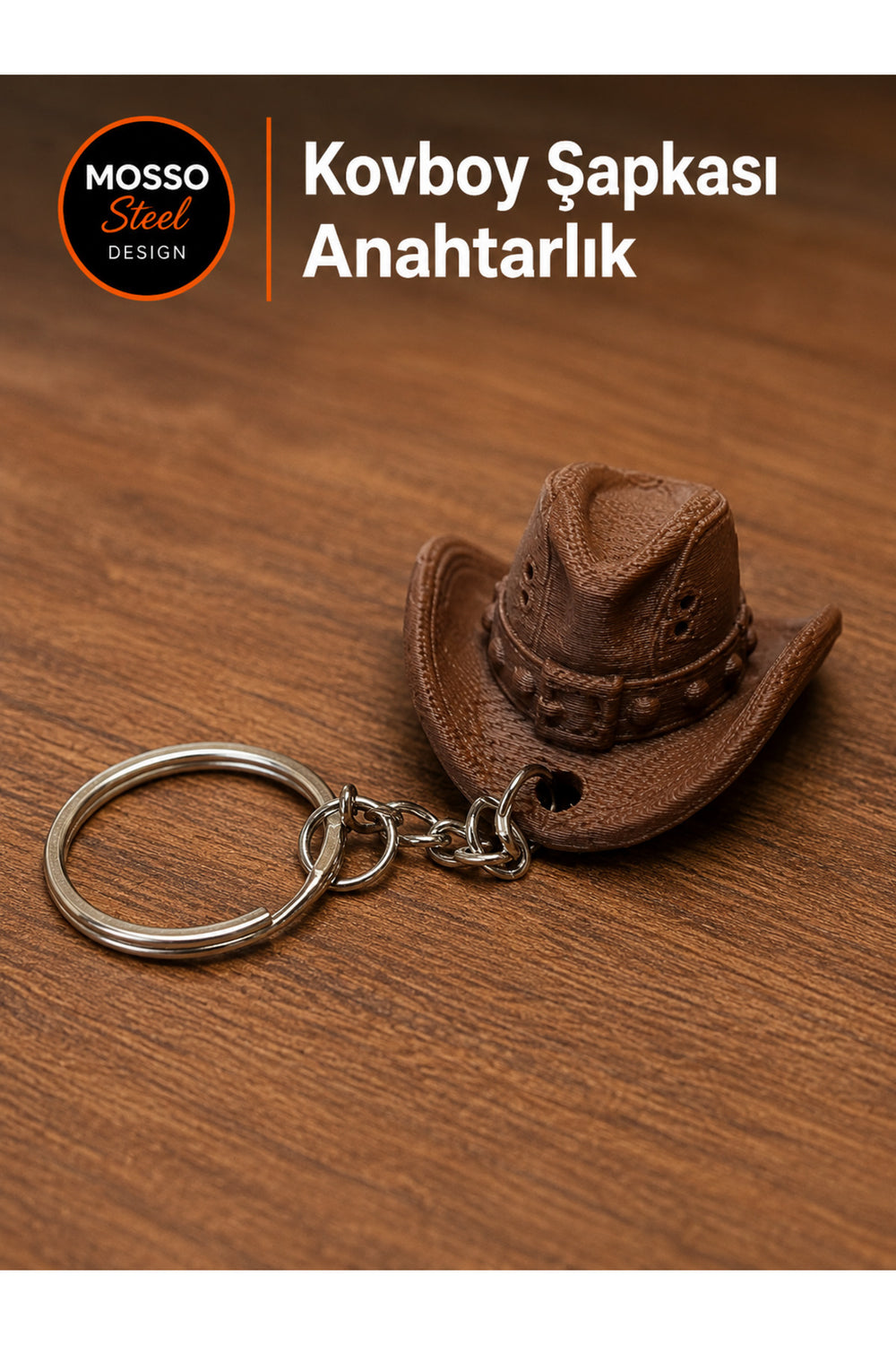 Kovboy Şapkası Anahtarlık