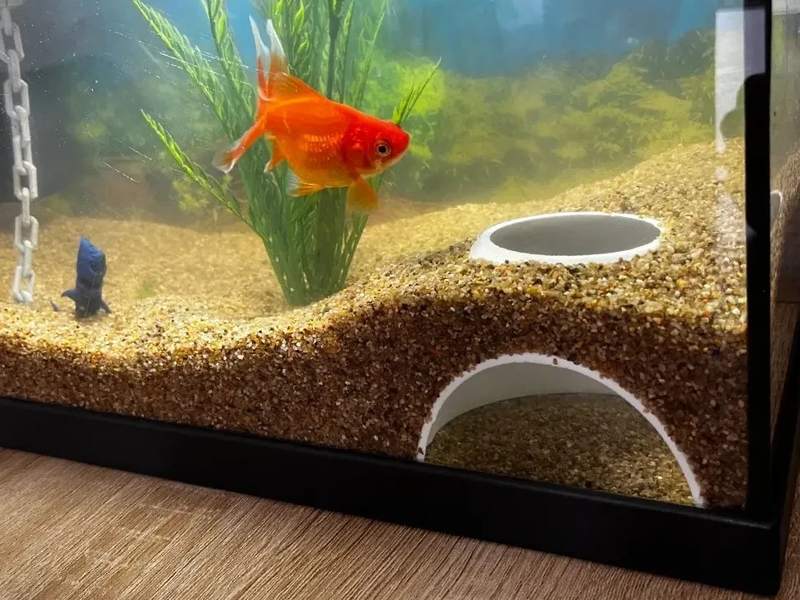Akvaryum Balık Saklanma Alanı - 3D Baskı Mağara ve Tünel Dekoru