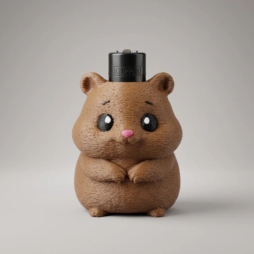Sevimli Hamster Clipper Çakmak – Animal Spirit Koleksiyonu